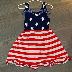 Toddler fourth of july dress